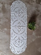 Spettacolare Runner / Corsia Ricamo Intaglio a mano 39x126cm