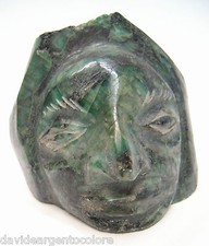 Scultura con testa di Indios