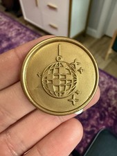 Set 75 guarnizioni cera autoadesive sfere discoteca in oro antico per inviti