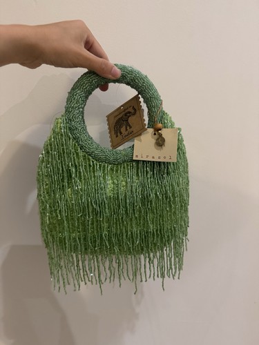 Borsa mirasol verde con - borsa,