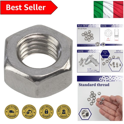 Dadi esagonali m7x1mm set di - set,