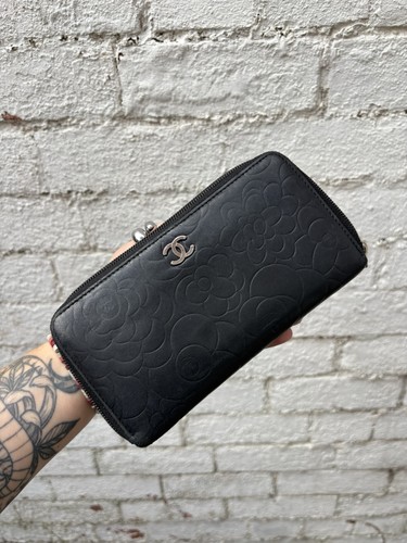 Portafoglio chanel logo - chanel, cc