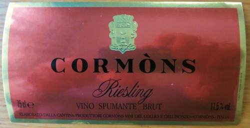Etichette vino italia cormons - italia,