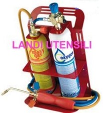 TURBO SET 90 KIT SALDATURA OXYTURBO TURBO SET 90 BOMBOLE USA E GETTA  OSSIGENO+A