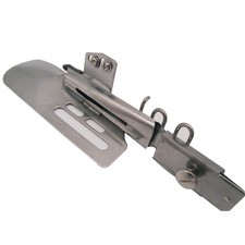 Attacco rilegatura monopiegabile per macchine da cucire industriali copertura piana