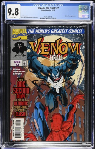 Venom the finale cgc 9 - the,