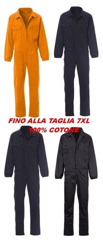 Tuta lavoro cotone - tuta, taglie