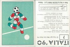  MASCOTTE ITALIA 90 N.7, FIGURINA PANINI - NEW/EDICOLA/PERFECT