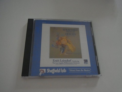 Stravinsky debussy cd - stravinsky,