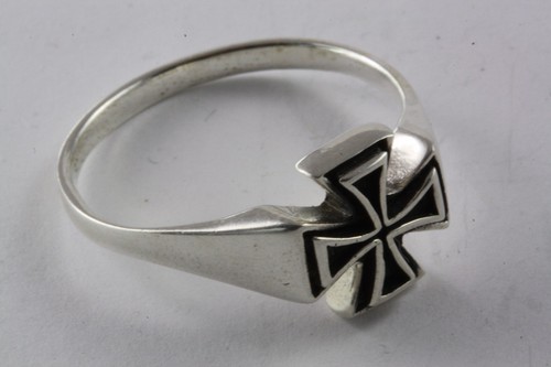Ring croce biker - ring, in