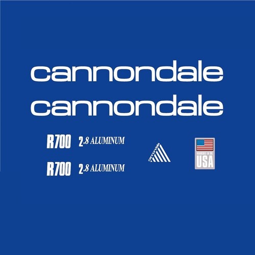 Cannondale r700 adesivi - cannondale, telaio