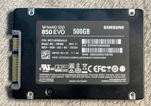 Lotto ssd samsung - ssd, 850