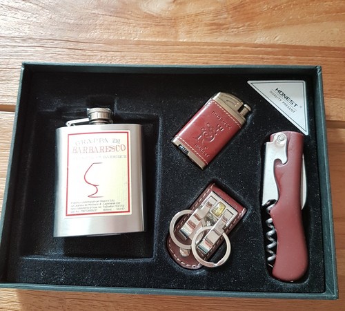 Set fiaschetta portachiavi - ,