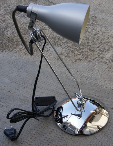 Lampada tavolo acciaio - lampada,