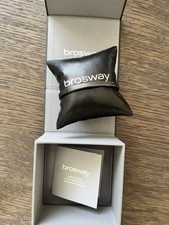 bracciale uomo rigido nero satinato brosway