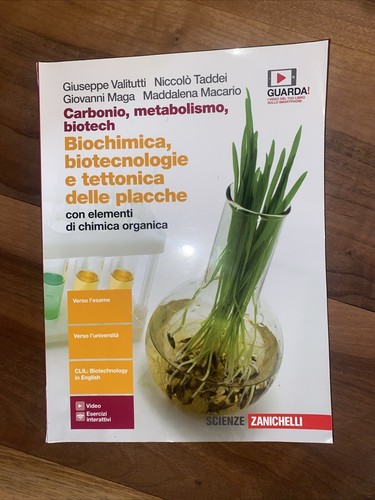 Biochimica biotecnologie e - biochimica,,