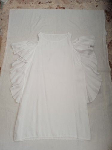 Vestito estivo bianco con