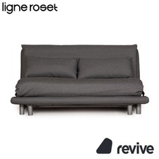 Ligne Roset Multy Pelle Tessuto Divano Grigio Letto Funzione Neubezug