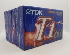 Lotto 6x TDK T1 60 Normal
