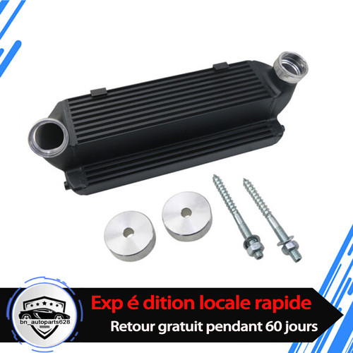 Front mount intercooler pour - front,