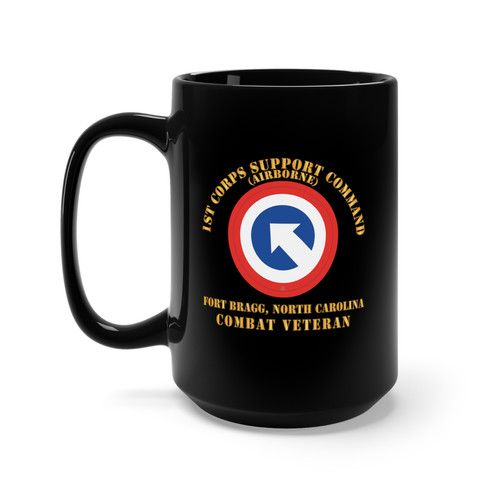 Tazza nera 15oz comando - 15oz,