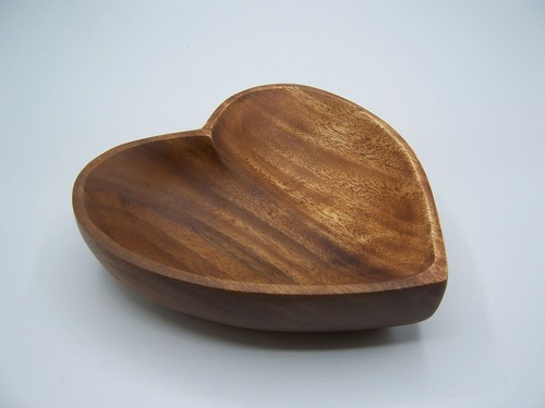 Piatto legno cuore acacia