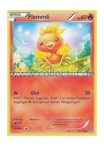 Pokemon 160 flemmli - pokemon,