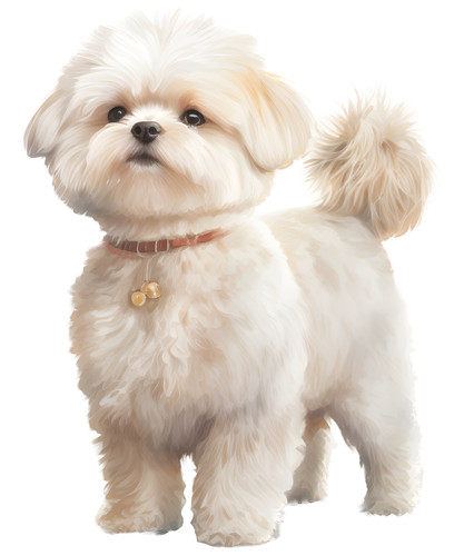 Adesivo auto maltese cani
