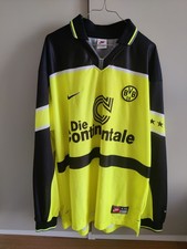 Borussia Dortmund 1997-1998 Home Shirt Nike Vintage Longsleeve XXL Very Rare