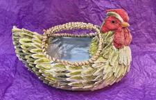 Paper Mache - Wicker CHICKEN