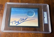 Buzz Aldrin Cut Autograph Card