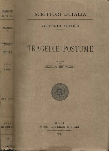 Tragedie postume vittorio - ,