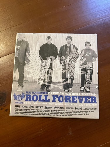 Real skateboards roll forever - real,