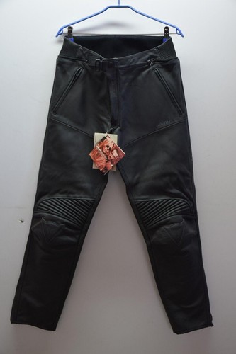 Pantalone pelle moto - in,