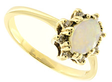 Wow Anello Oro Giallo 14kt