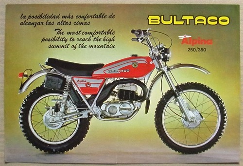 Bultaco alpina 250 350 - bultaco,