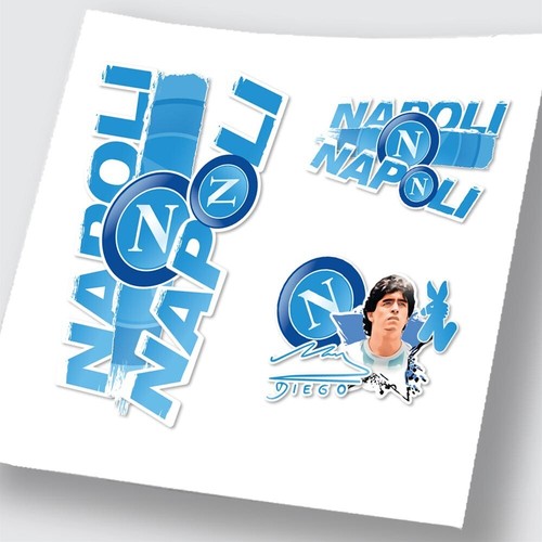 Stickers tifosi napoli set - stickers,