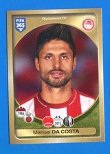 FIFA 365 2016-17 Panini 2017 Figurina-Sticker n. 358 - DA COSTA -OLYMPIACOS-New