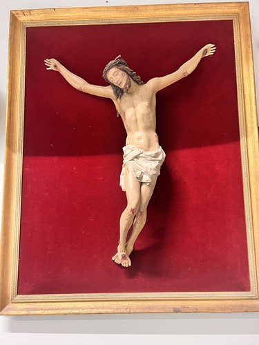Scultura cristo cartapesta - cristo, in