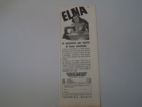 Advertising pubblicità 1952 - pubblicità,