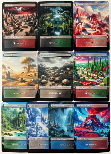 Dual lands set completo 10 - set,