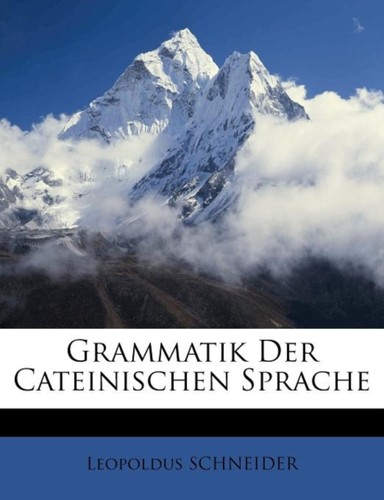 Schneider grammatik der - schneider,