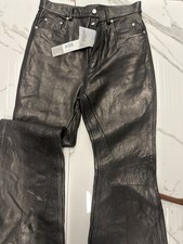 Rick Owens Black Leather