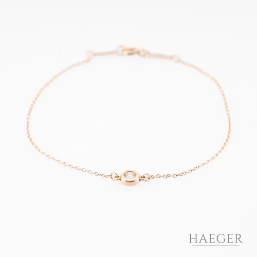 Bracciale solitario tiffany - bracciale, &