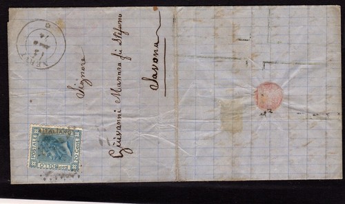 Storia postale 20 effige - storia, c