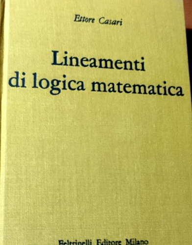 Casari lineamenti logica - lineamenti, di