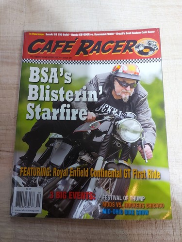 Cafe racer magazine oct nov - racer,