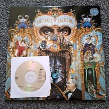 Michael Jackson  Rare Dangerous Brazilian  Promo LP Vinyl With Promo Cd 