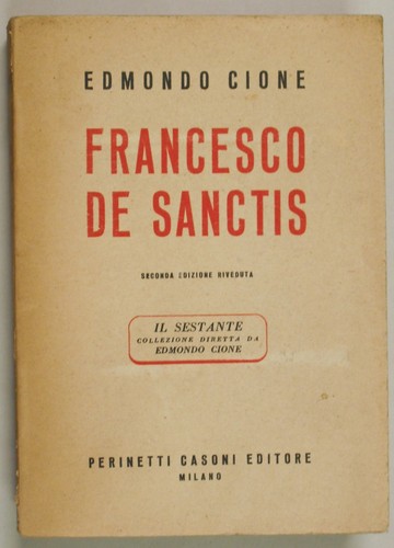 Cione francesco sanctis - francesco,