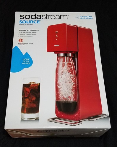 Sodastream source red level - source,